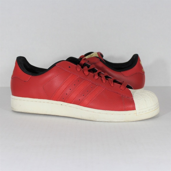 Adidas Other - Adidas Superstar II 2 LUX Red D74391 Mens 9.5 S192